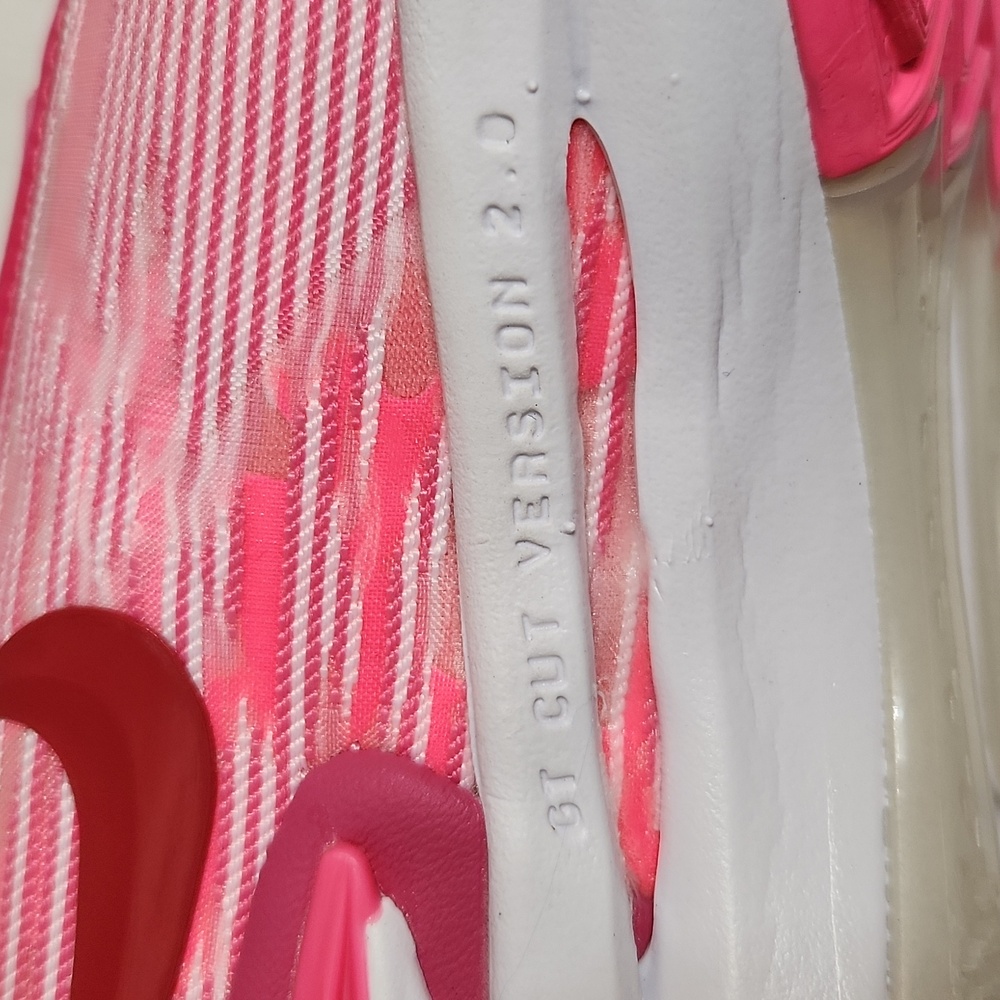 Nike Air Zoom GT Cut 2.0 Hyper Pink Fireberry Athletic Sneakers (W Size 8.5) - Picture 10 of 15